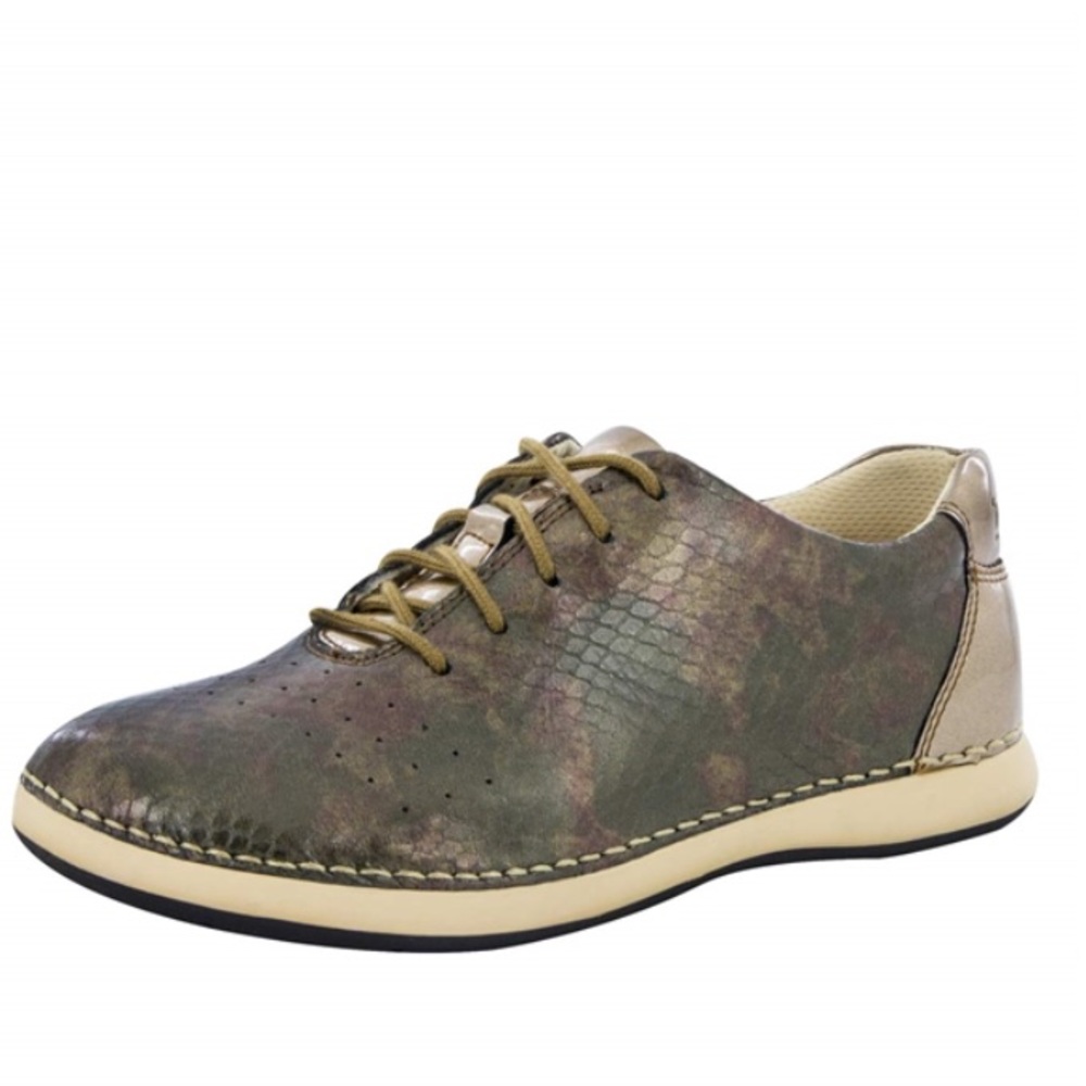 Alegria Essence Gold Sneakers, Size 9US/39